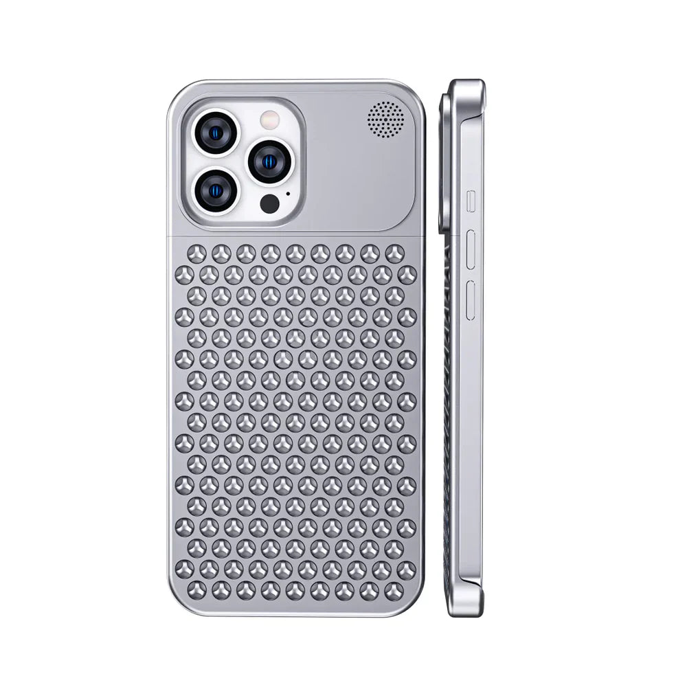 Aluminum Case for iPhone - Midnight Silver