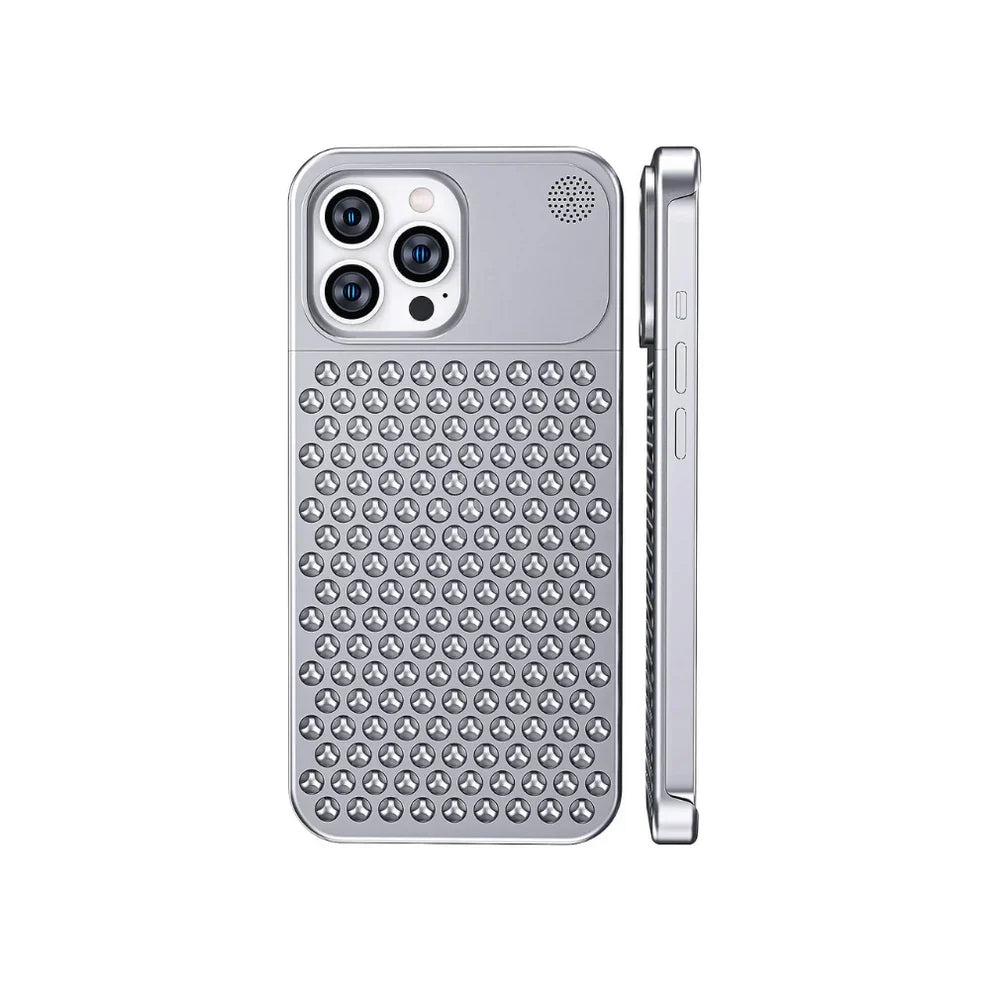 Aluminum Case for iPhone - Midnight Silver