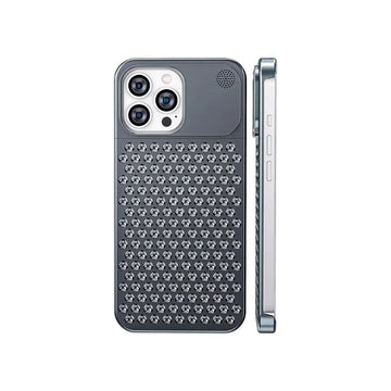 Aluminum Case for iPhone - Midnight Silver