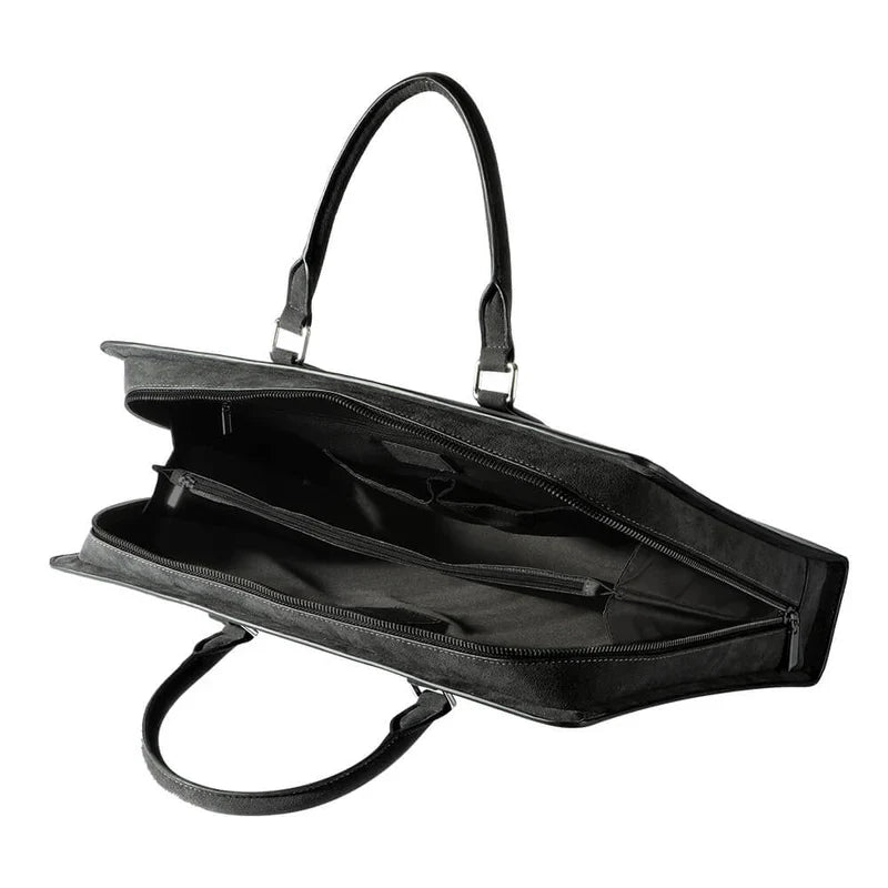 Alcantara® Laptop Bag - Grigio Milano