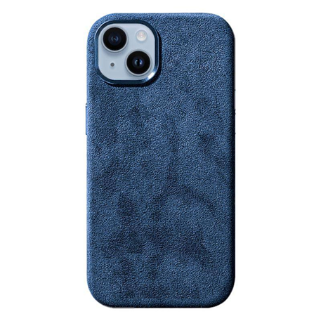 Alcantara Case for iPhone – Blu Capri