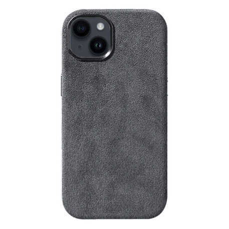 Alcantara Case for iPhone – Grigio Milano