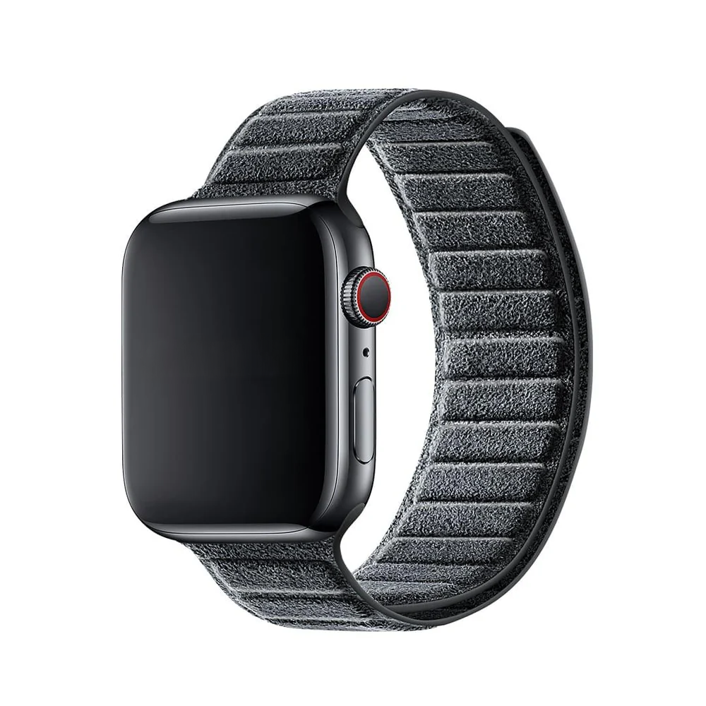 Alcantara Apple Watch Band - Grigio Milano