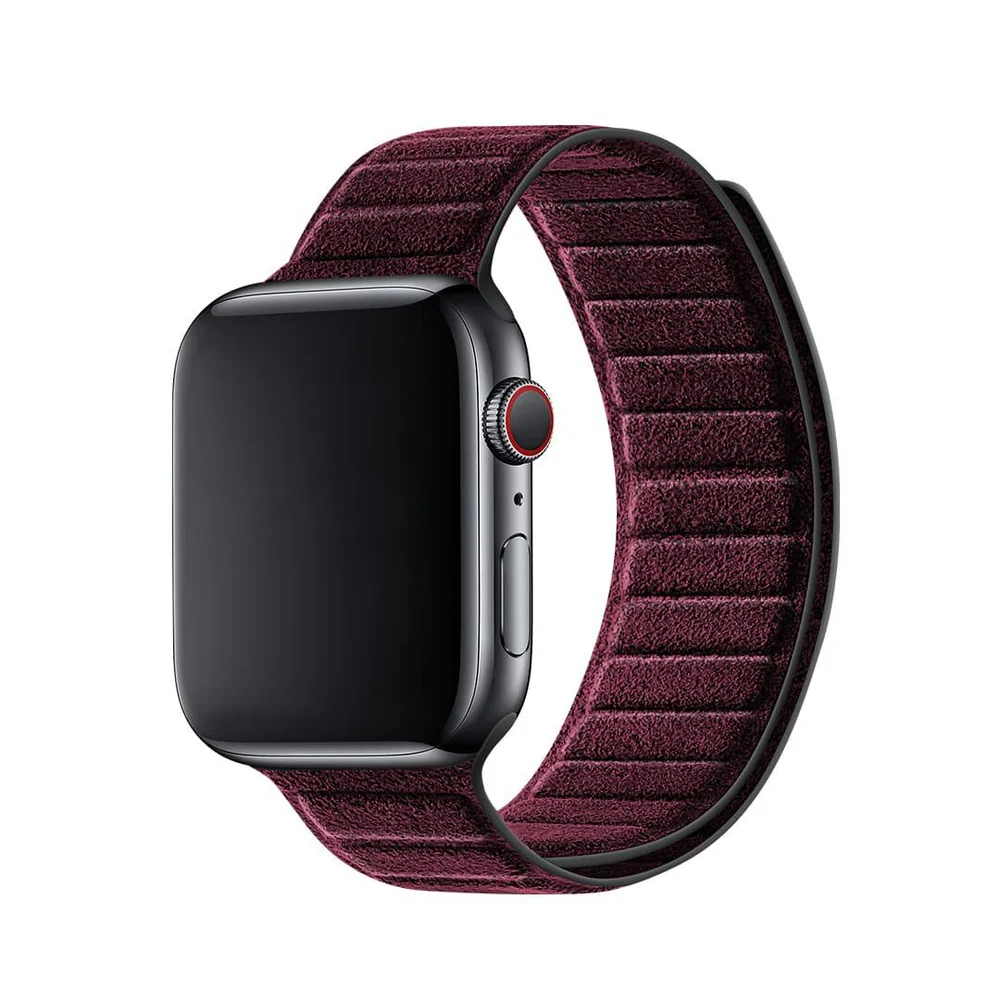 Alcantara Apple Watch Band - Verde Toscana