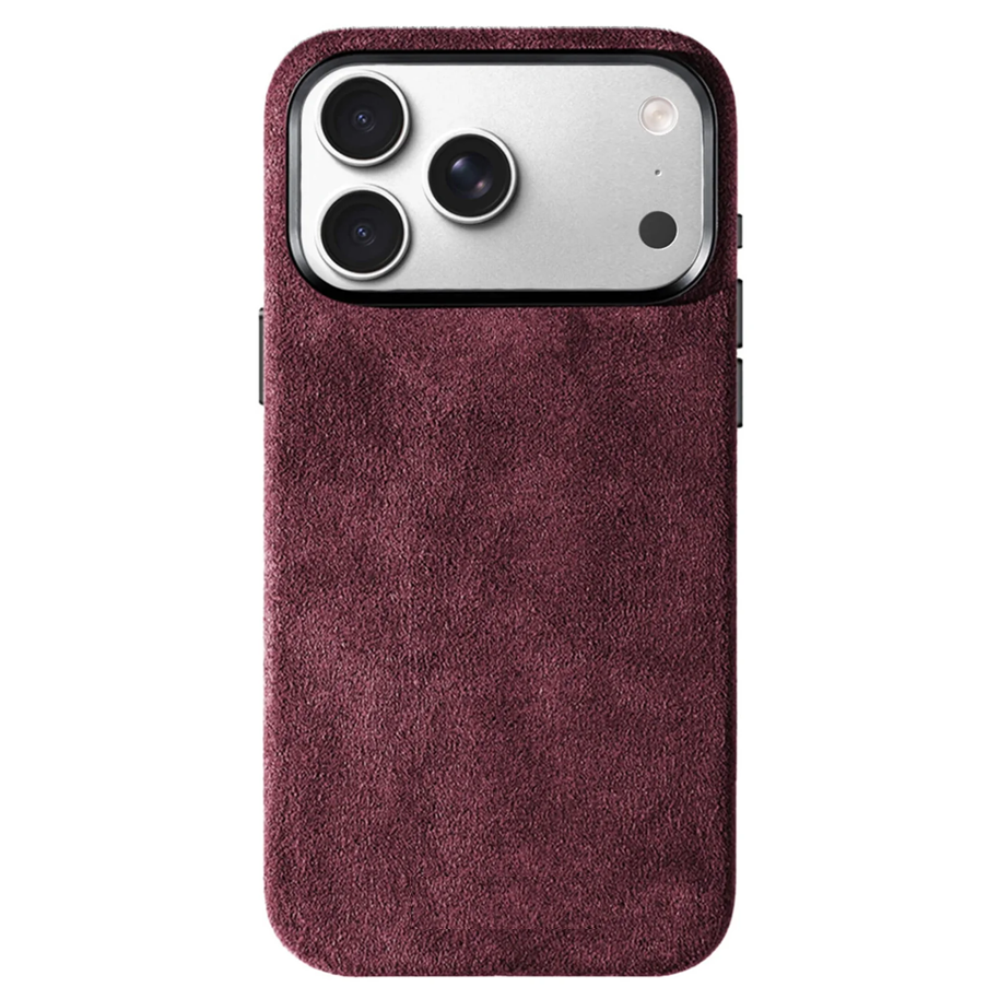 Alcantara Case for iPhone – Arancio Sicilia