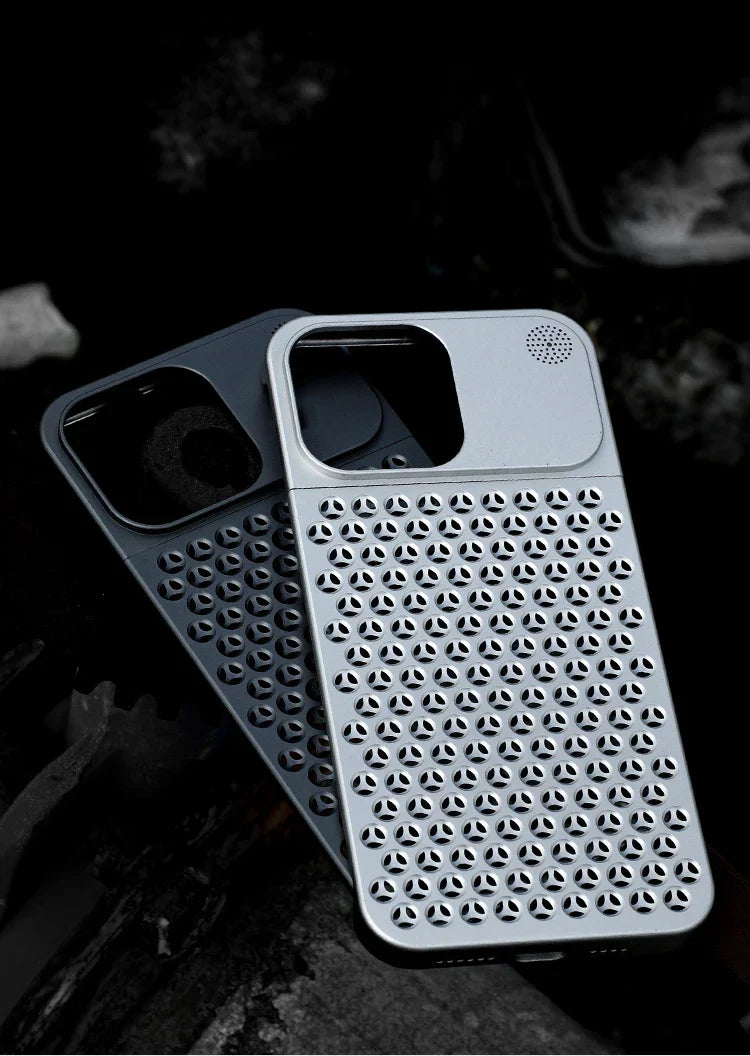 Aluminum Case for iPhone - Midnight Silver