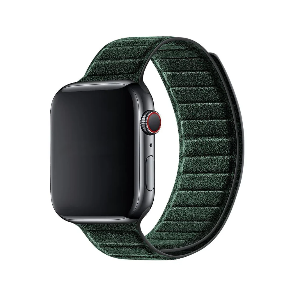 Alcantara Apple Watch Band - Grigio Torino