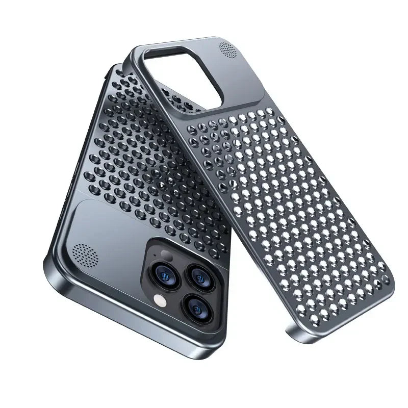 Aluminum Case for iPhone - Midnight Silver