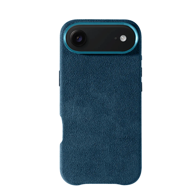 Alcantara Case for iPhone – Blu Capri