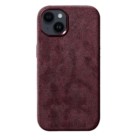 Alcantara Case for iPhone – Arancio Sicilia